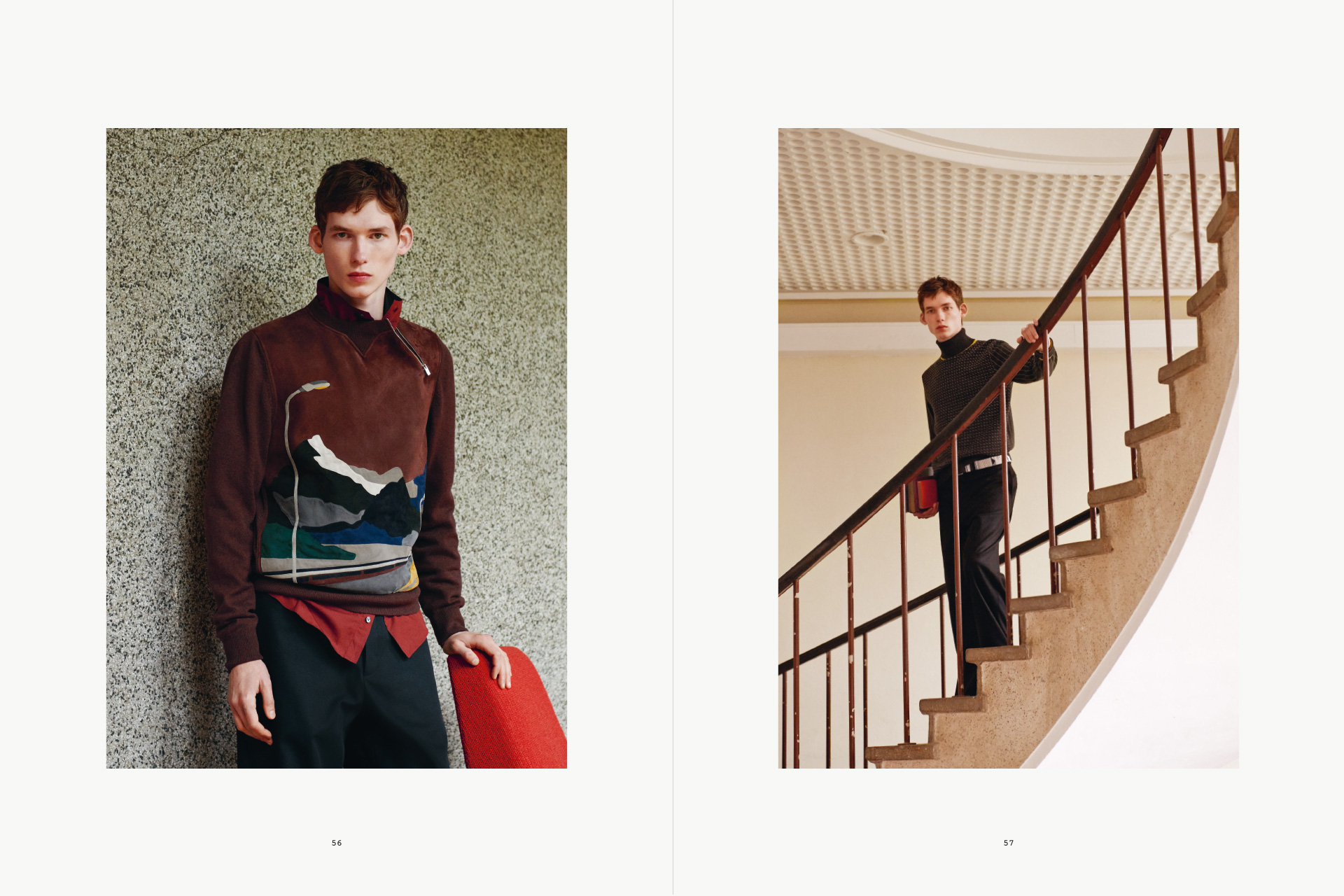 Le Monde d'Hermes, AW18, Benjamin Grillon, Julia Noni, Beat Bolliger, JR Production