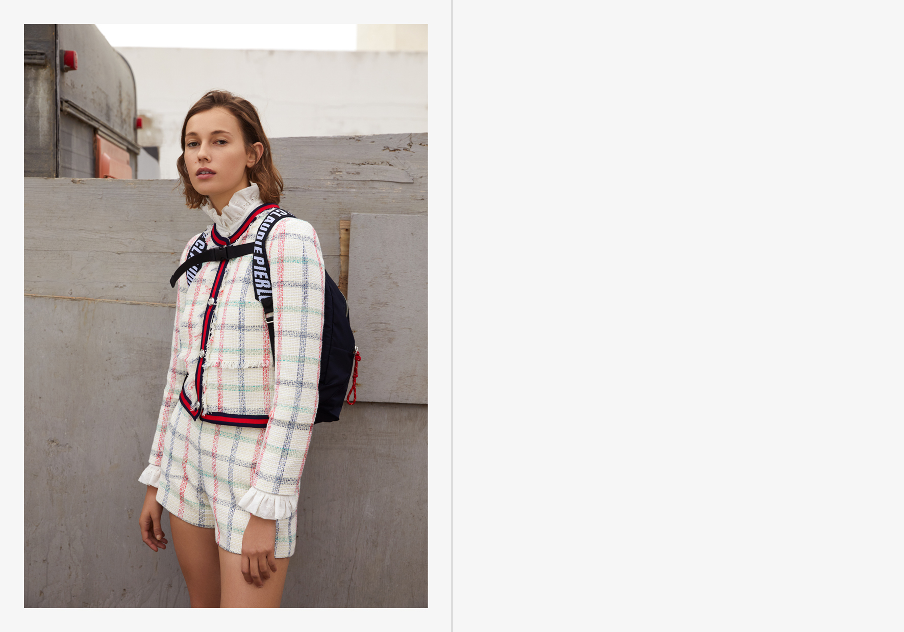 Claudie Pierlot, SS19, Campaign, Mali Koopman, Benjamin Grillon, Romain Choay, Nathaniel Aron, Christina Clemm, Studio RM, Motif Management, Virgnie Benarroch, Vi Sapyyapy, Adrien Pinault