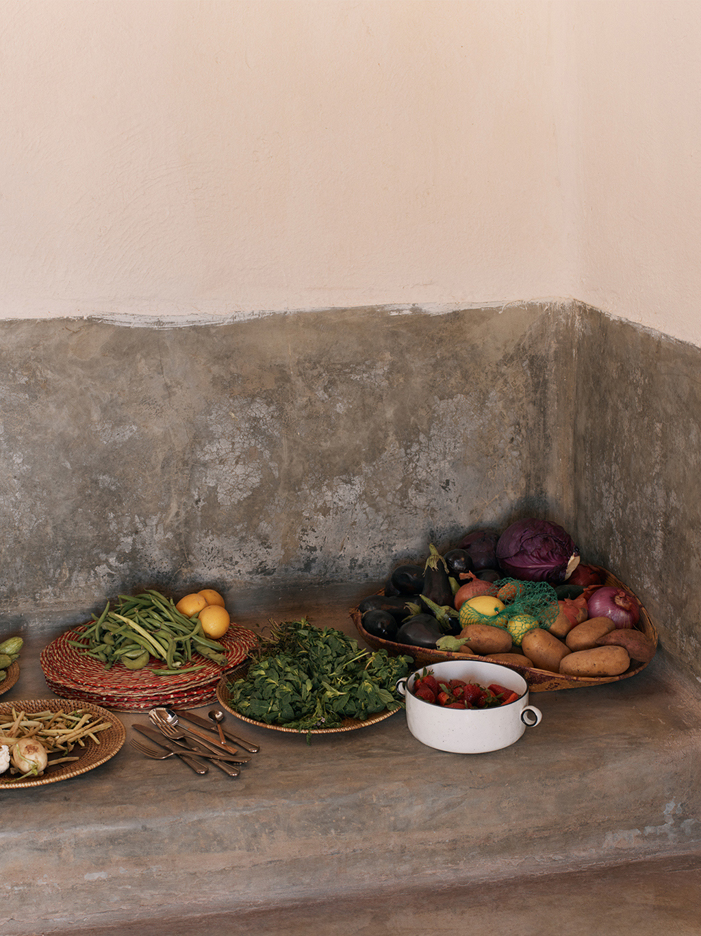 Zara Home, SS19, Campaign, Benjamin Grillon, David Abrahams, Charlotte de la Grandiere, JN Production, Rose, Art Direction, Creative Direction, Campaign, Morocco, Studio Private, Woodchip, Arvi Nigol