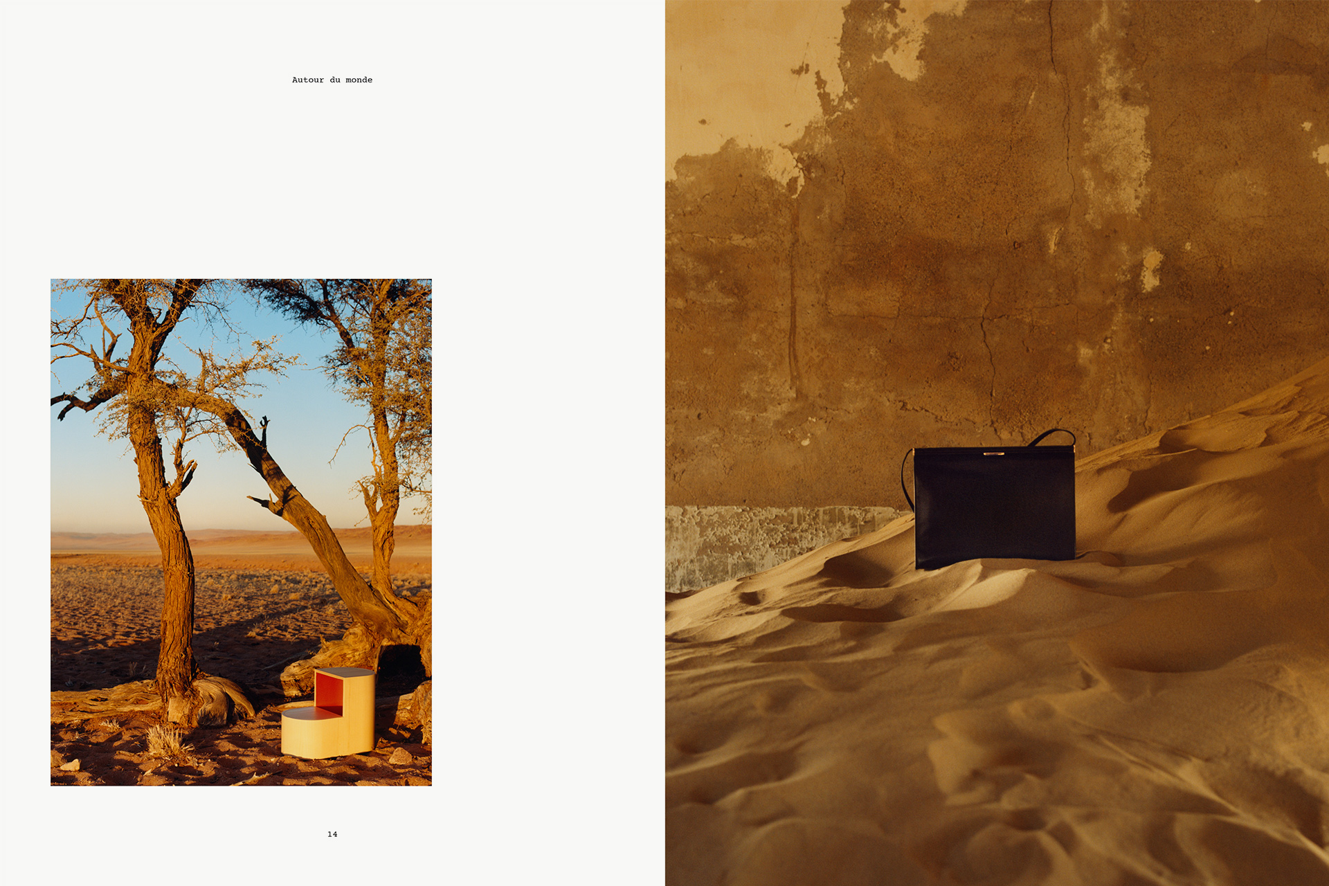 Le Monde d'Hermes, SS19, Benjamin Grillon, Pierre-Alexis Dumas, Olivier Wicker, Marion Berrin, Samuel Bradley, Lara Giliberto, Théo de Gueltz, Marius W Hansen, Nico Krijno, Sam Rock, Marcus Schaefer, David Ha, Armelle de Sainte Marie, Thomas Bird, Beat Bolliger, Lyson Marchessault, Vanessa Reid, Anne Sbiera, Lisa Jahovic, Kitten Production, JN Production, Jessica Pichet