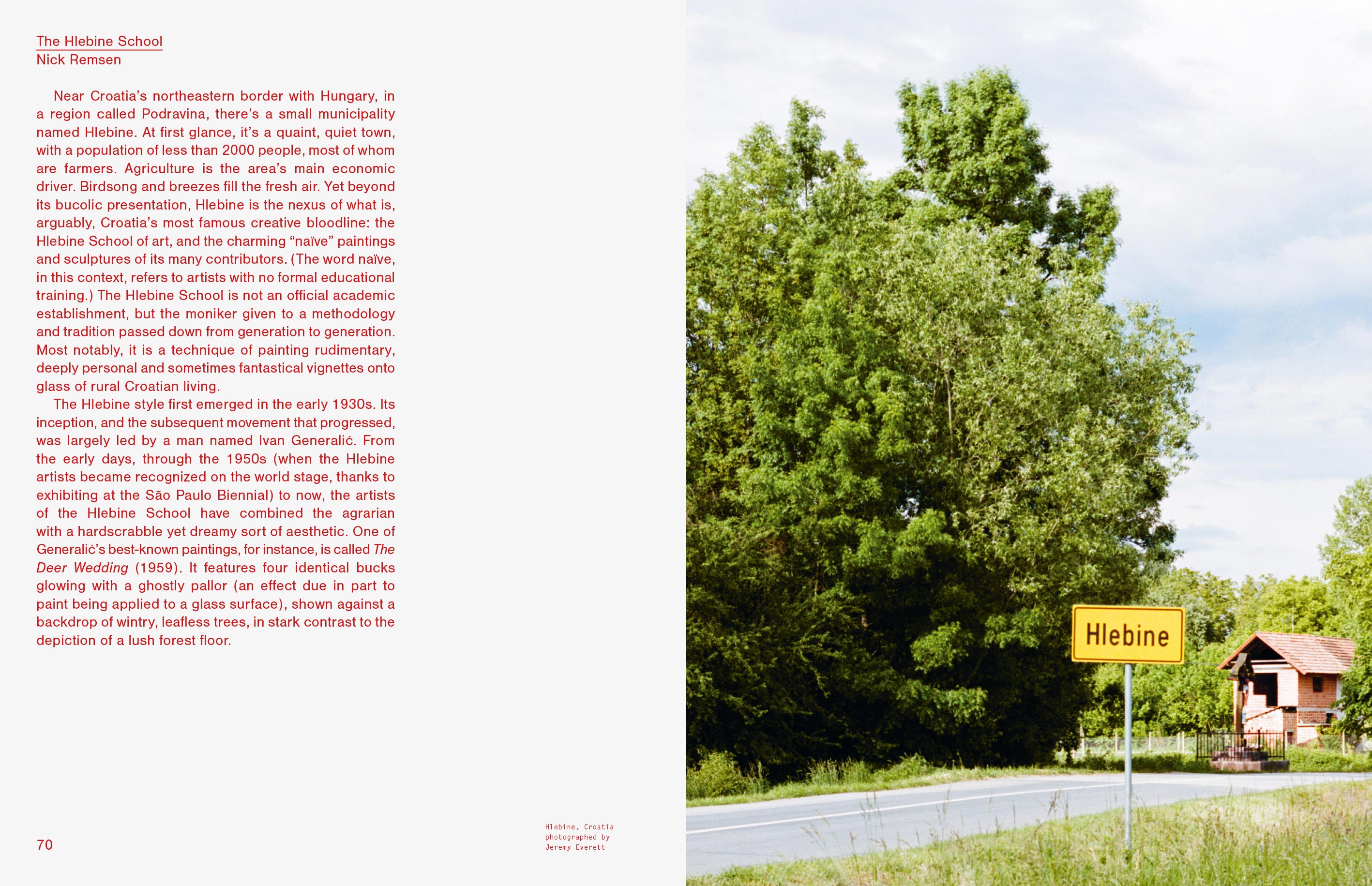 Nanushka, Croatia, Benjamin Grillon, Creative Direction, Alex Carl, Jeremy Everett, Streeters, Rep Limited, Hlebine, Nick Remsen, Ivan Generalic,