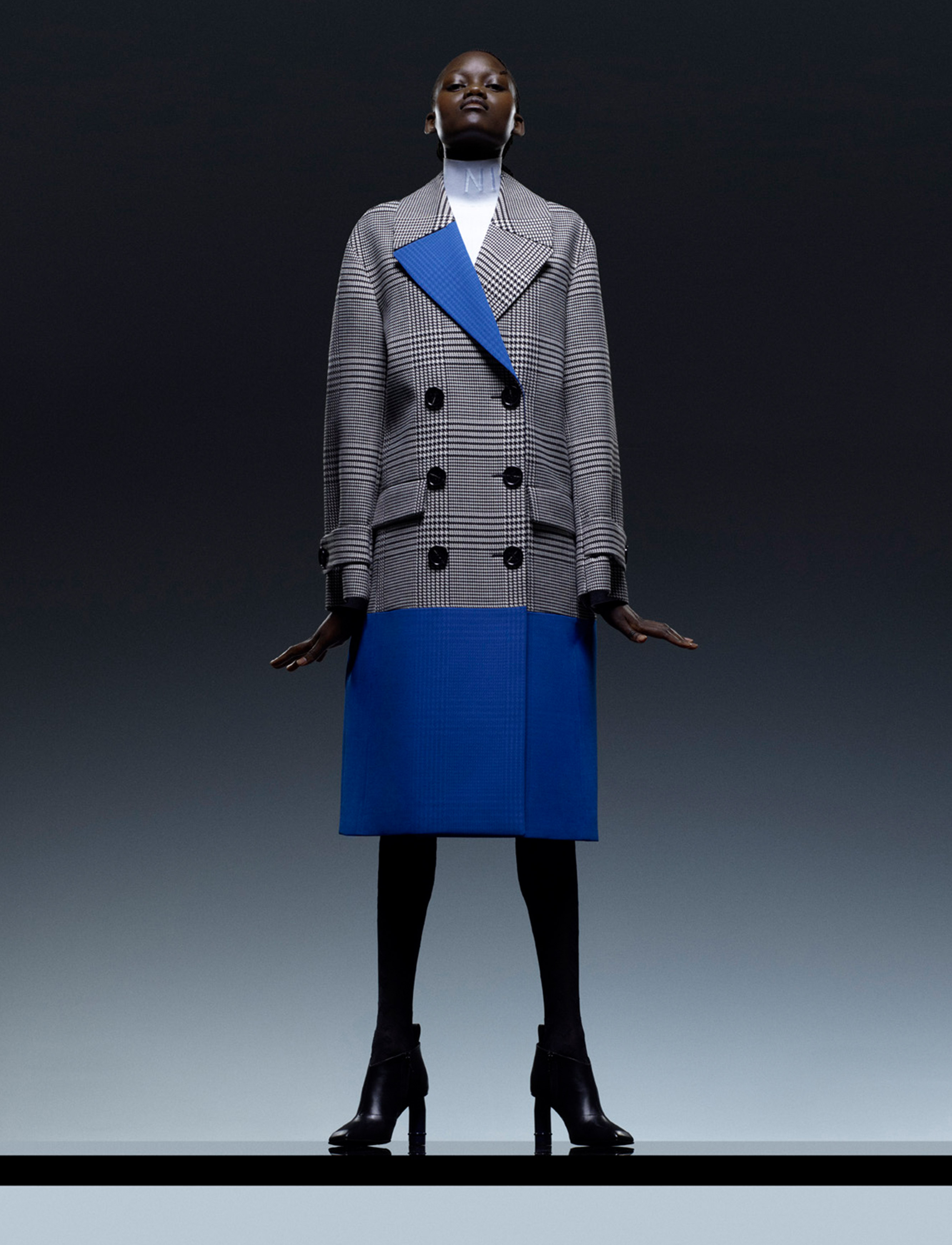 PUIG, Nina Ricci, Rushemy Botter, Lisi Herrebrugh, Creative Direction, Art Direction, Benjamin Grillon, Photography by Julien Martinez Leclerc, Styled by Vanessa Reid, Castingby Anita Bitton, Hair by Yann Turchi, Make-up by Inge Grognard, Set design by Cesar Sebastien, Production by JN Production, Pre-Fall 2021