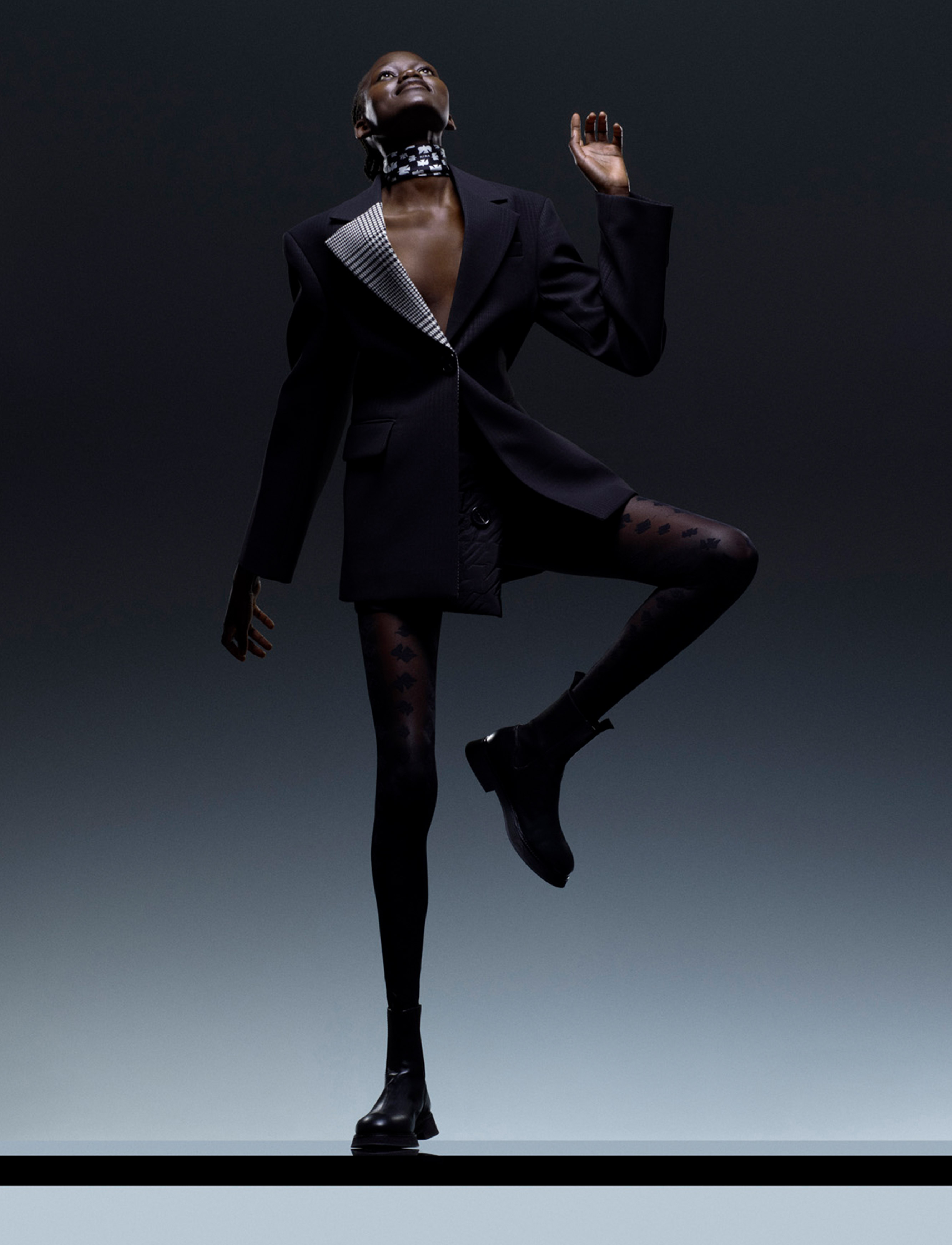 PUIG, Nina Ricci, Rushemy Botter, Lisi Herrebrugh, Creative Direction, Art Direction, Benjamin Grillon, Photography by Julien Martinez Leclerc, Styled by Vanessa Reid, Castingby Anita Bitton, Hair by Yann Turchi, Make-up by Inge Grognard, Set design by Cesar Sebastien, Production by JN Production, Pre-Fall 2021