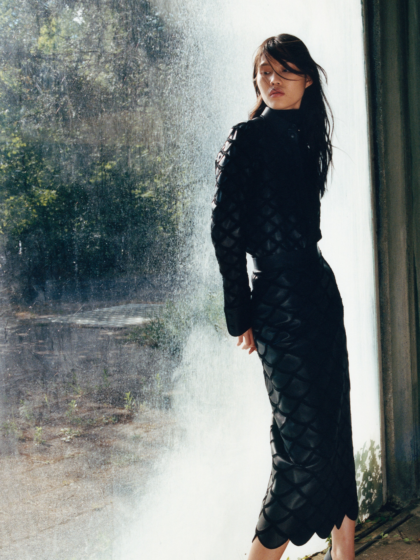 Photographer: Mark Abegg, Styling: Ferdi Sibbel Models: Julie Hommans & Jin Rong  Make-Up: Lili Choi, Hair Stylist: Pablo Kuemin
